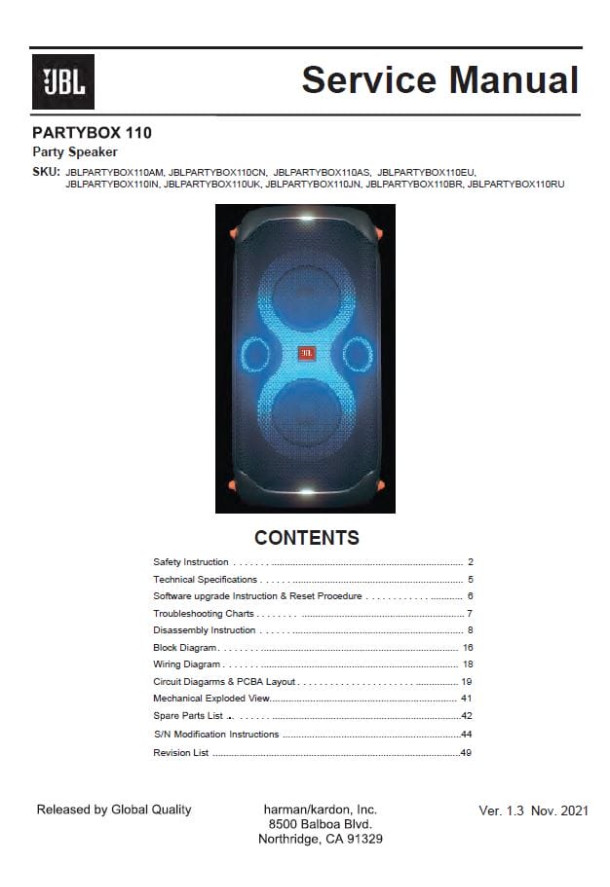 Partybox 110 Ver.1.3